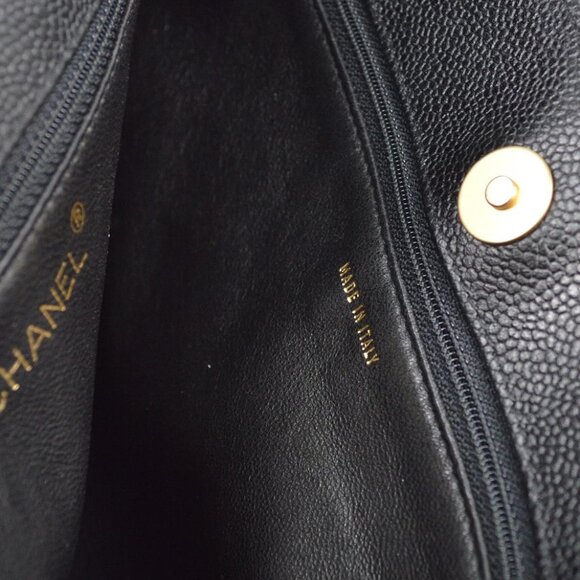 Chanel Black Calfskin Shoulder Tote Bag XX40154 - Picture 5 of 8